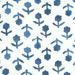 BEATRIZ INDIGO Schumacher Wallpaper wallpaper - SKU 5011941