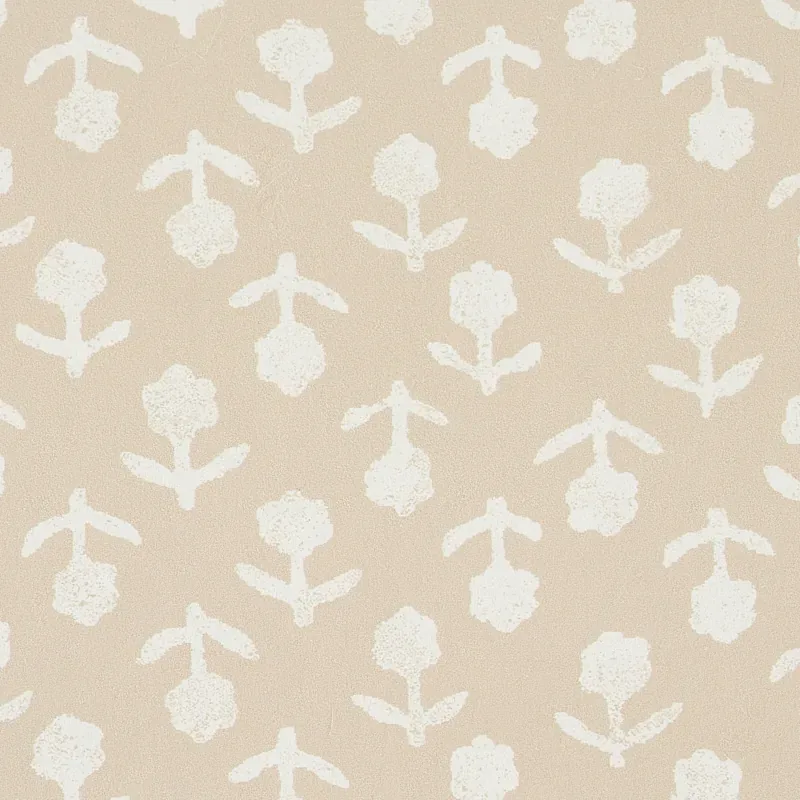 BEATRIZ NATURAL Schumacher Wallpaper wallpaper - SKU 5011942