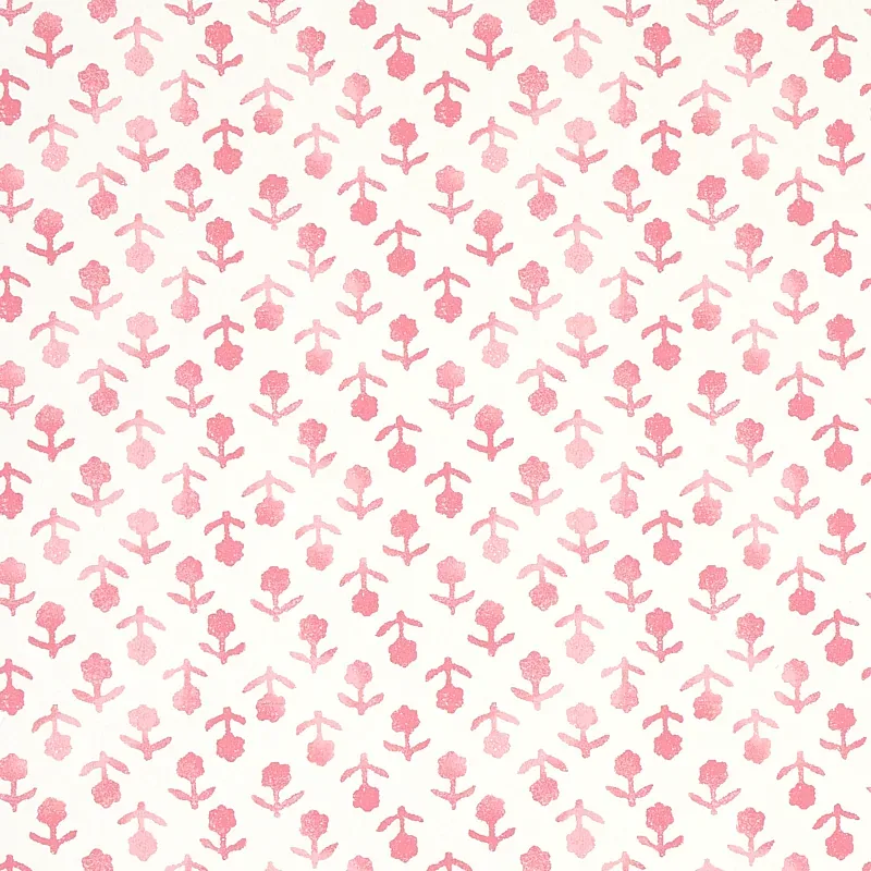 BEATRIZ PINK Schumacher Wallpaper wallpaper - SKU 5011940