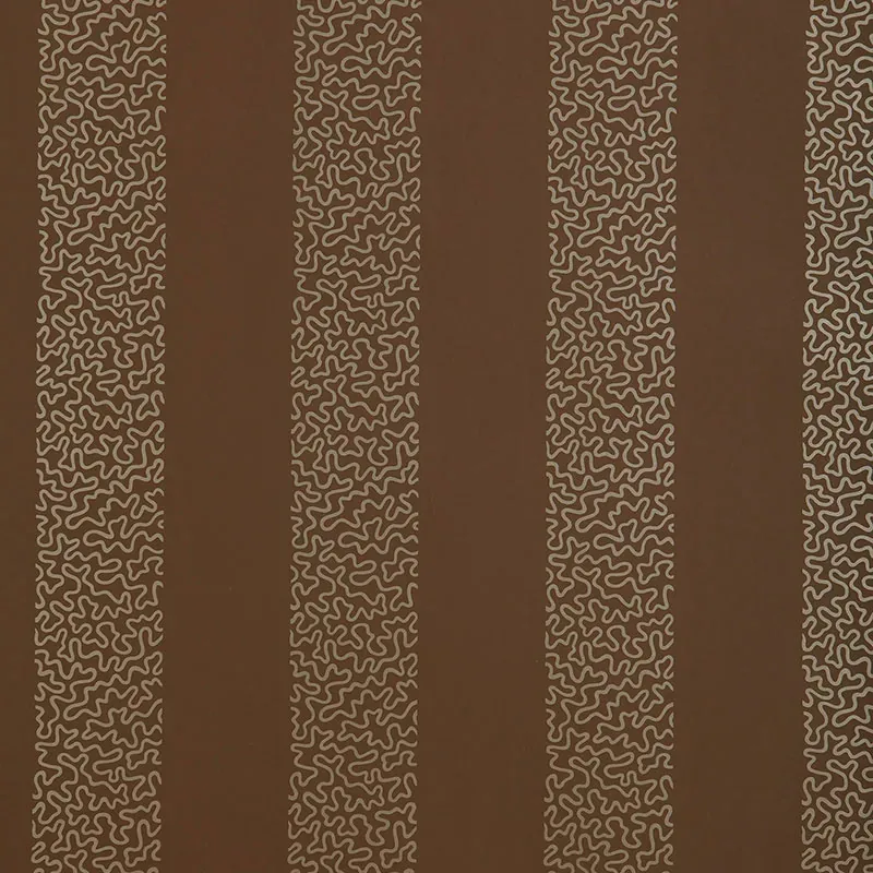 BEEKMAN STRIPE TRUFFLE Schumacher Wallpaper wallpaper - SKU 5004573