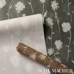 BEFORE MIDNIGHT CHARCOAL Schumacher Wallpaper wallpaper - SKU 5017360