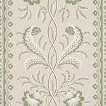BELL FLOWERS GREEN Schumacher Wallpaper wallpaper - SKU 5016491