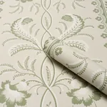 BELL FLOWERS GREEN Schumacher Wallpaper wallpaper - SKU 5016491