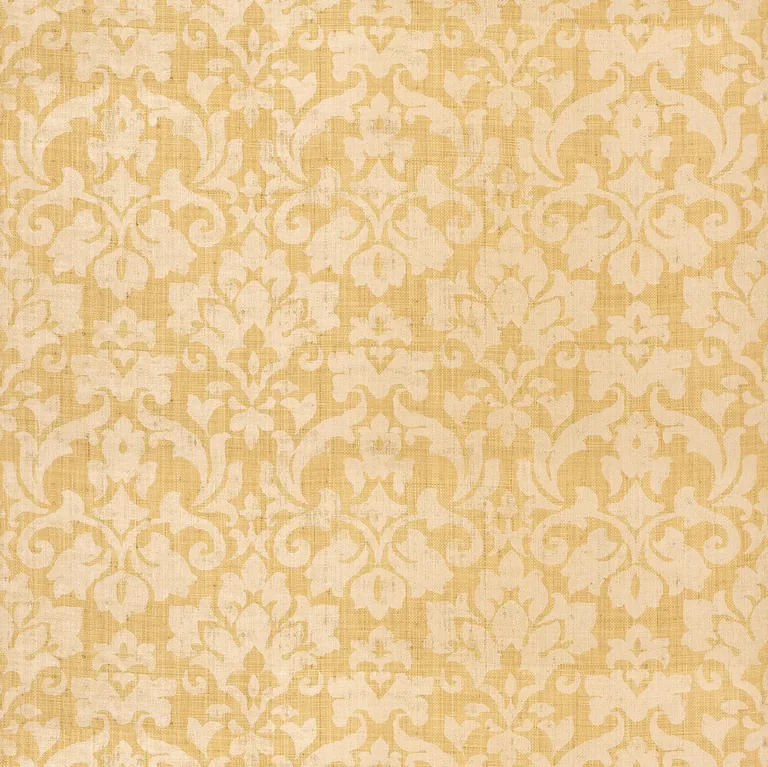 Schumacher BELLEZZA DAMASK wallpaper, color ALABASTER, SKU 5003700