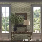 BELVEDERE OLIVE Schumacher Wallpaper wallpaper - SKU 5015910