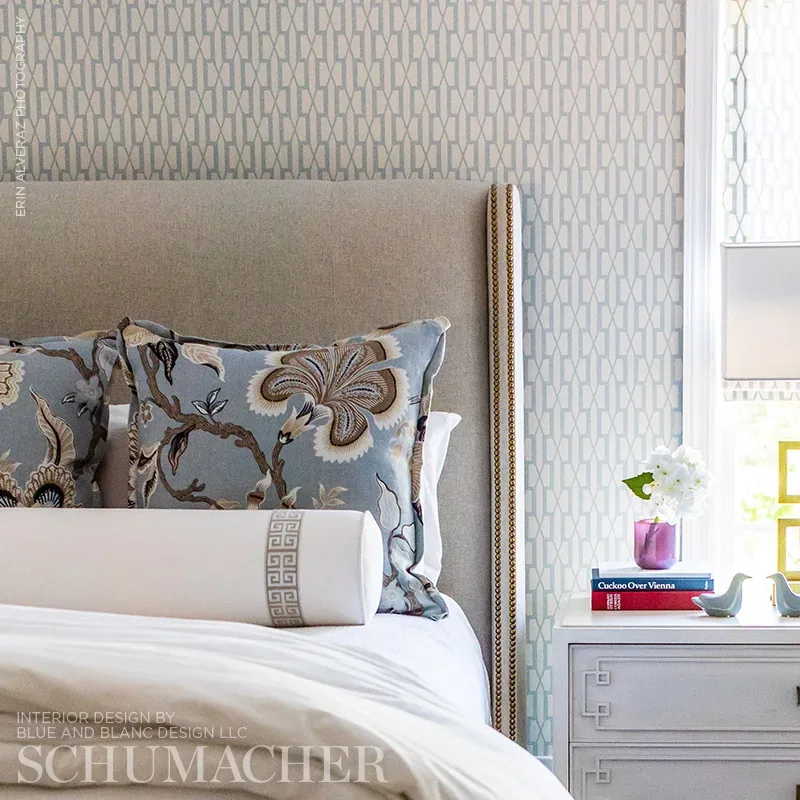BELVEDERE SKY Schumacher Wallpaper wallpaper - SKU 5007997