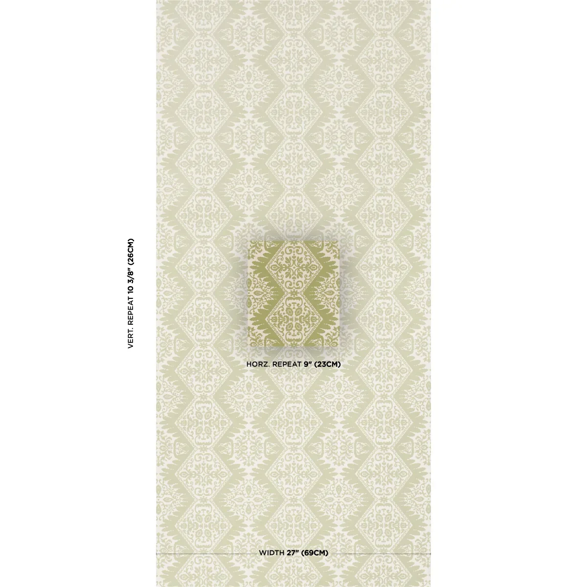 BERKELEY APPLE Schumacher Wallpaper wallpaper - SKU 5017310