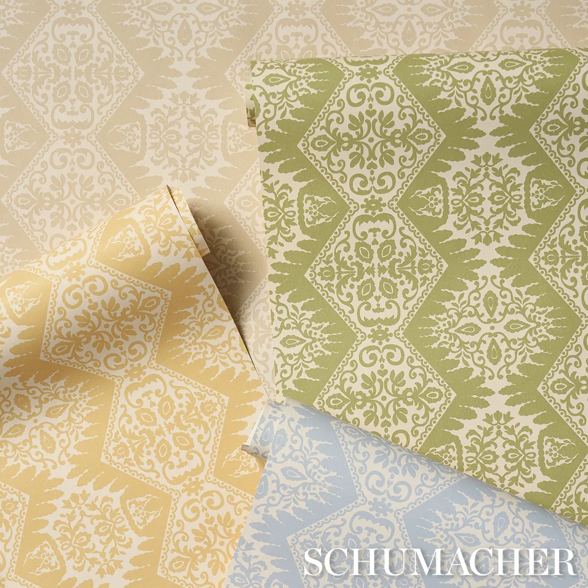 BERKELEY APPLE Schumacher Wallpaper wallpaper - SKU 5017310