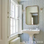 BERKELEY HYDRANGEA Schumacher Wallpaper wallpaper - SKU 5017313