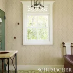 BERKELEY WHEAT Schumacher Wallpaper wallpaper - SKU 5017311