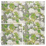 BERMUDA BLOSSOMS SLATE Schumacher Wallpaper wallpaper - SKU 5010521