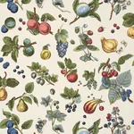 BERRY GROVE - IVORY Schumacher Wallpaper | Wallpaper Twins BERRY GROVE IVORY Schumacher Wallpaper wallpaper - SKU 5015652