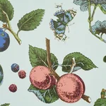 BERRY GROVE - SKY Schumacher Wallpaper | Wallpaper Twins BERRY GROVE SKY Schumacher Wallpaper wallpaper - SKU 5015651