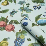 BERRY GROVE - SKY Schumacher Wallpaper | Wallpaper Twins BERRY GROVE SKY Schumacher Wallpaper wallpaper - SKU 5015651