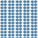 BERSÅ BLUE Schumacher Wallpaper wallpaper - SKU 1752