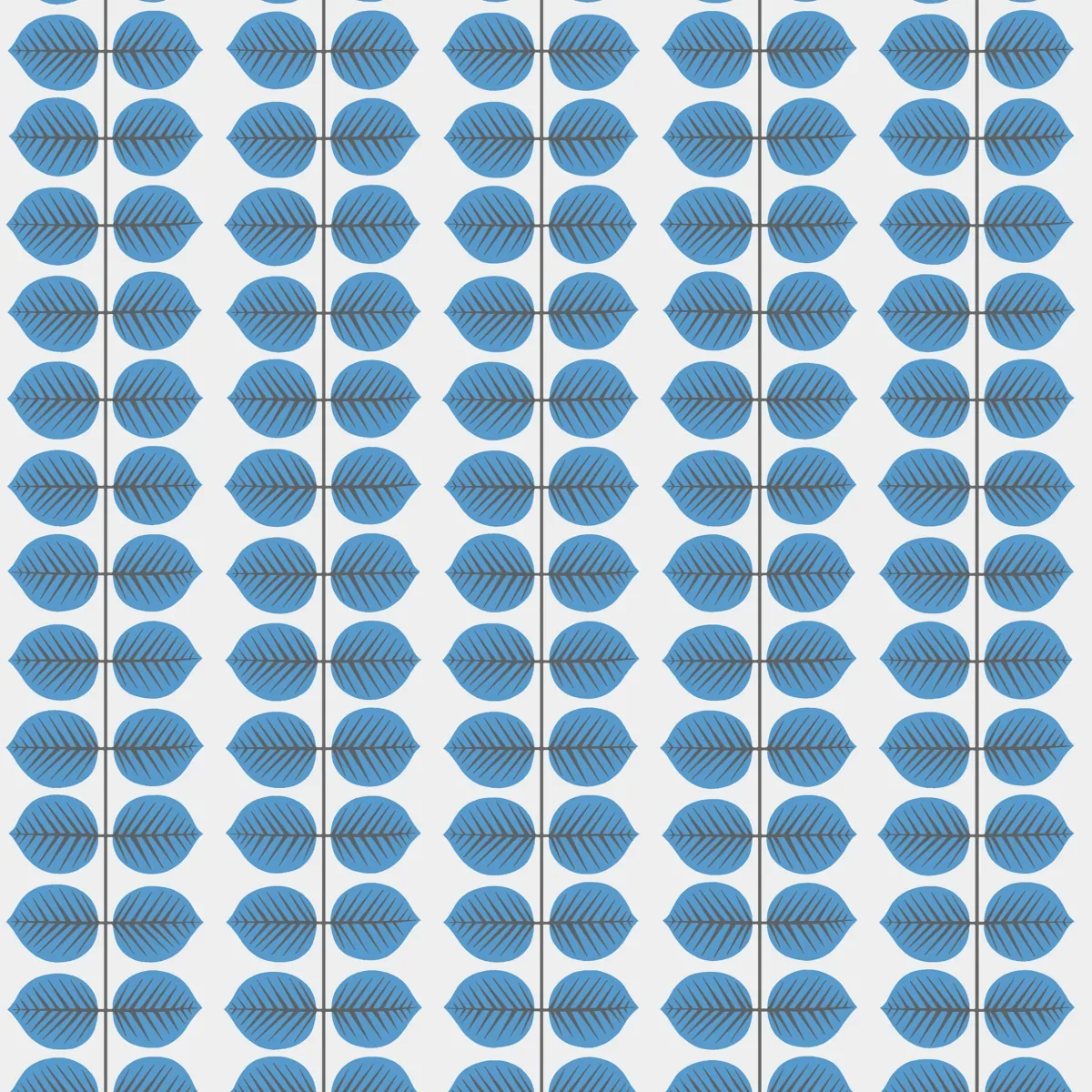 BERSÅ BLUE Schumacher Wallpaper wallpaper - SKU 1752