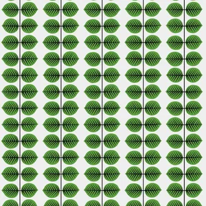 Schumacher BERSÅ wallpaper, color LEAF, SKU 1750