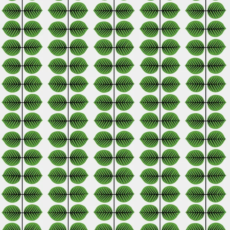 Schumacher BERSÅ wallpaper, color LEAF, SKU 1750