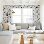 Bespotted - BLACK Schumacher Wallpaper | Wallpaper Twins Bespotted BLACK Schumacher Wallpaper wallpaper - SKU 5013911