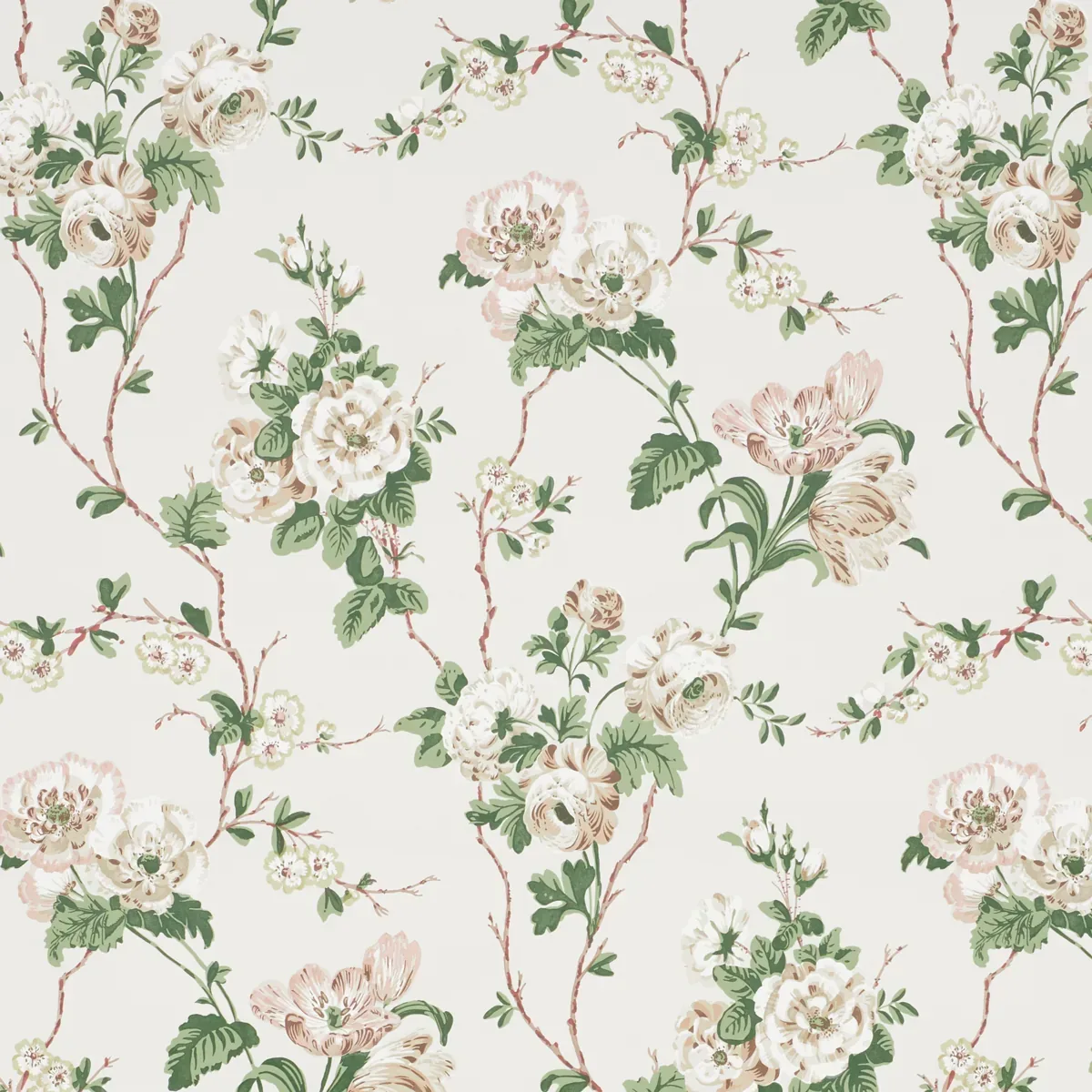 BETTY QUIET PINK Schumacher Wallpaper wallpaper - SKU 5009870