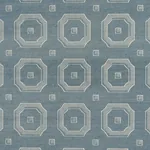 BEVELED FRAME SISAL DENIM Schumacher Wallpaper wallpaper - SKU 5016730
