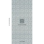 BEVELED FRAME SISAL DENIM Schumacher Wallpaper wallpaper - SKU 5016730