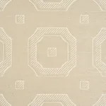 BEVELED FRAME SISAL OYSTER Schumacher Wallpaper wallpaper - SKU 5016731