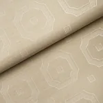 BEVELED FRAME SISAL OYSTER Schumacher Wallpaper wallpaper - SKU 5016731