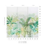 BIG TROPICAL PANEL SET GREEN Schumacher Wallpaper wallpaper - SKU 5013270