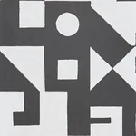 BINARY PANEL SET BLACK Schumacher Wallpaper wallpaper - SKU 5009690