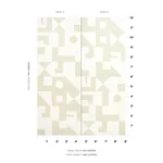 BINARY PANEL SET NATURAL Schumacher Wallpaper wallpaper - SKU 5009693