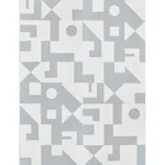 BINARY PANEL SET SILVER Schumacher Wallpaper wallpaper - SKU 5009691