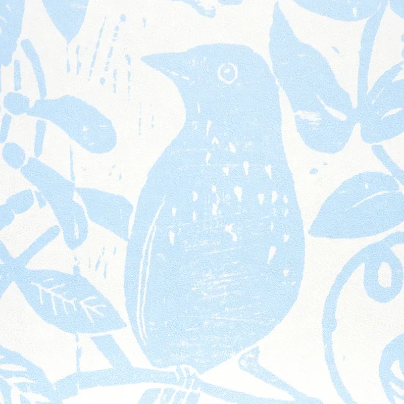 Bird & Bee - SKY Schumacher Wallpaper | Wallpaper Twins Bird & Bee SKY Schumacher Wallpaper wallpaper - SKU 5011190
