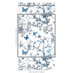 BIRDS & BUTTERFLIES PORCELAIN Schumacher Wallpaper wallpaper - SKU 2704421