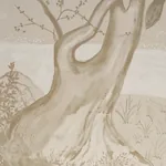 BIRDSONG 3 PANEL SET - IVORY Schumacher Wallpaper | Wallpape BIRDSONG 3 PANEL SET IVORY Schumacher Wallpaper wallpaper - SKU 5017111