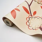 BIRDTREE COCKATOO RED Schumacher Wallpaper wallpaper - SKU 5014990