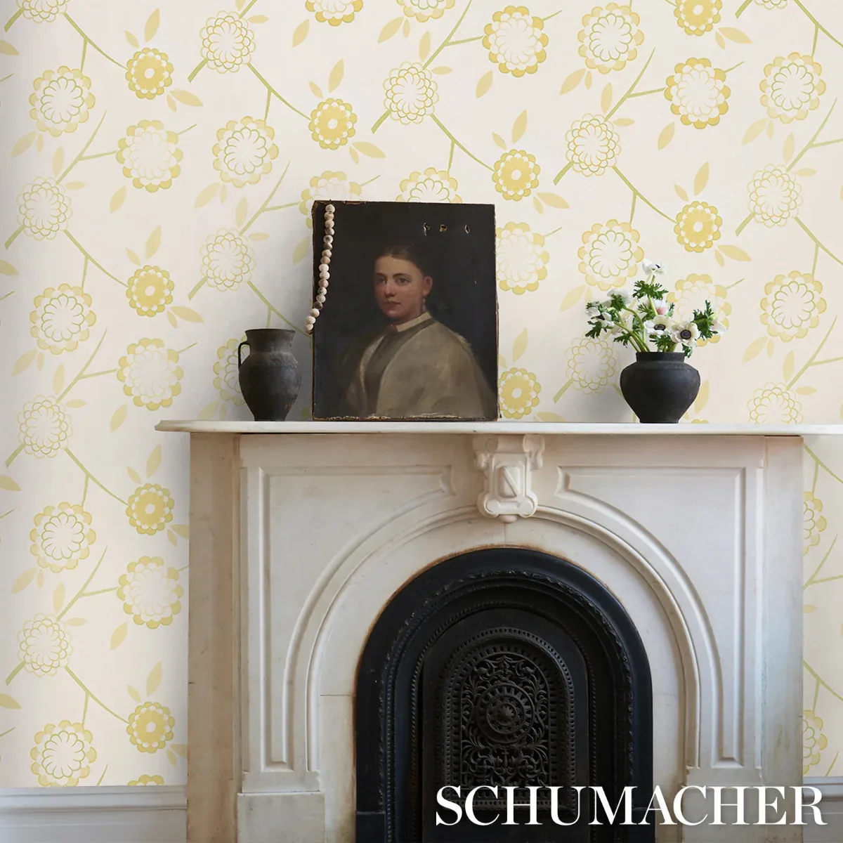 BIRDTREE MIMOSA Schumacher Wallpaper wallpaper - SKU 5014992