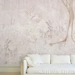 BISOU PANEL SET - BLUSH Schumacher Wallpaper | Wallpaper Twi BISOU PANEL SET BLUSH Schumacher Wallpaper wallpaper - SKU 5010933
