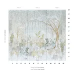 Schumacher BISOU PANEL SET - MINERAL Wallpaper | Buy Online Schumacher BISOU PANEL SET wallpaper, color MINERAL, SKU 5010930