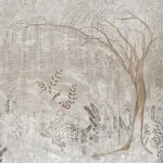 BISOU PANEL SET - TIN Schumacher Wallpaper | Wallpaper Twins BISOU PANEL SET TIN Schumacher Wallpaper wallpaper - SKU 5010931