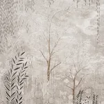 BISOU PANEL SET - TIN Schumacher Wallpaper | Wallpaper Twins BISOU PANEL SET TIN Schumacher Wallpaper wallpaper - SKU 5010931