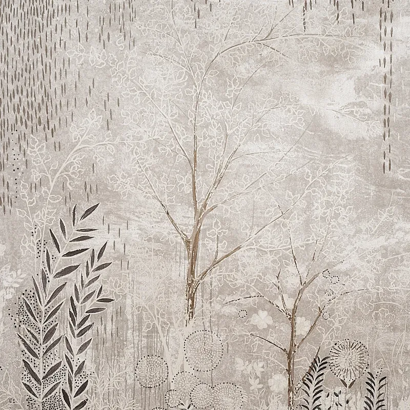 BISOU PANEL SET - TIN Schumacher Wallpaper | Wallpaper Twins BISOU PANEL SET TIN Schumacher Wallpaper wallpaper - SKU 5010931