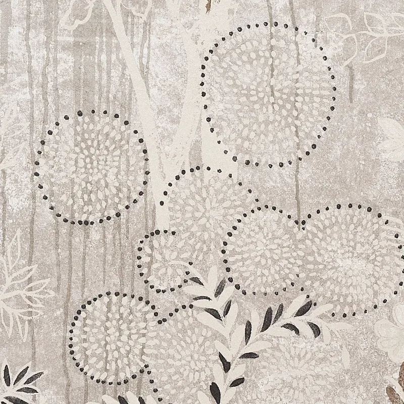 BISOU PANEL SET - TIN Schumacher Wallpaper | Wallpaper Twins BISOU PANEL SET TIN Schumacher Wallpaper wallpaper - SKU 5010931