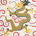 BIXI - GOLD Schumacher Wallpaper | Wallpaper Twins BIXI GOLD Schumacher Wallpaper wallpaper - SKU 5010732