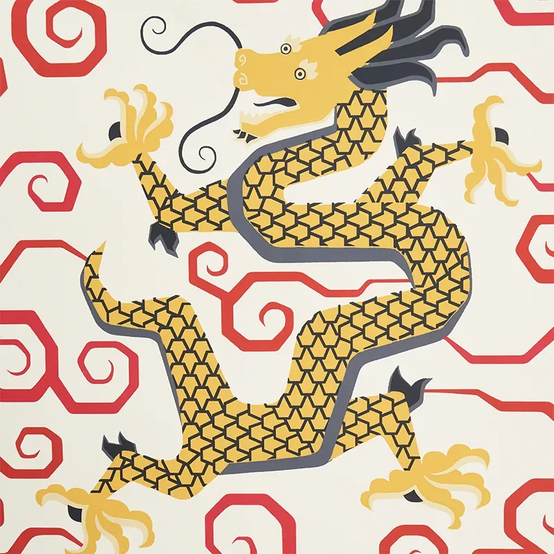 BIXI - GOLD Schumacher Wallpaper | Wallpaper Twins BIXI GOLD Schumacher Wallpaper wallpaper - SKU 5010732