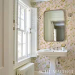 BLACKWELL BLUSH Schumacher Wallpaper wallpaper - SKU 5013220