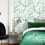 BLADRANKER - LEAF Schumacher Wallpaper | Wallpaper Twins BLADRANKER LEAF Schumacher Wallpaper wallpaper - SKU 1787
