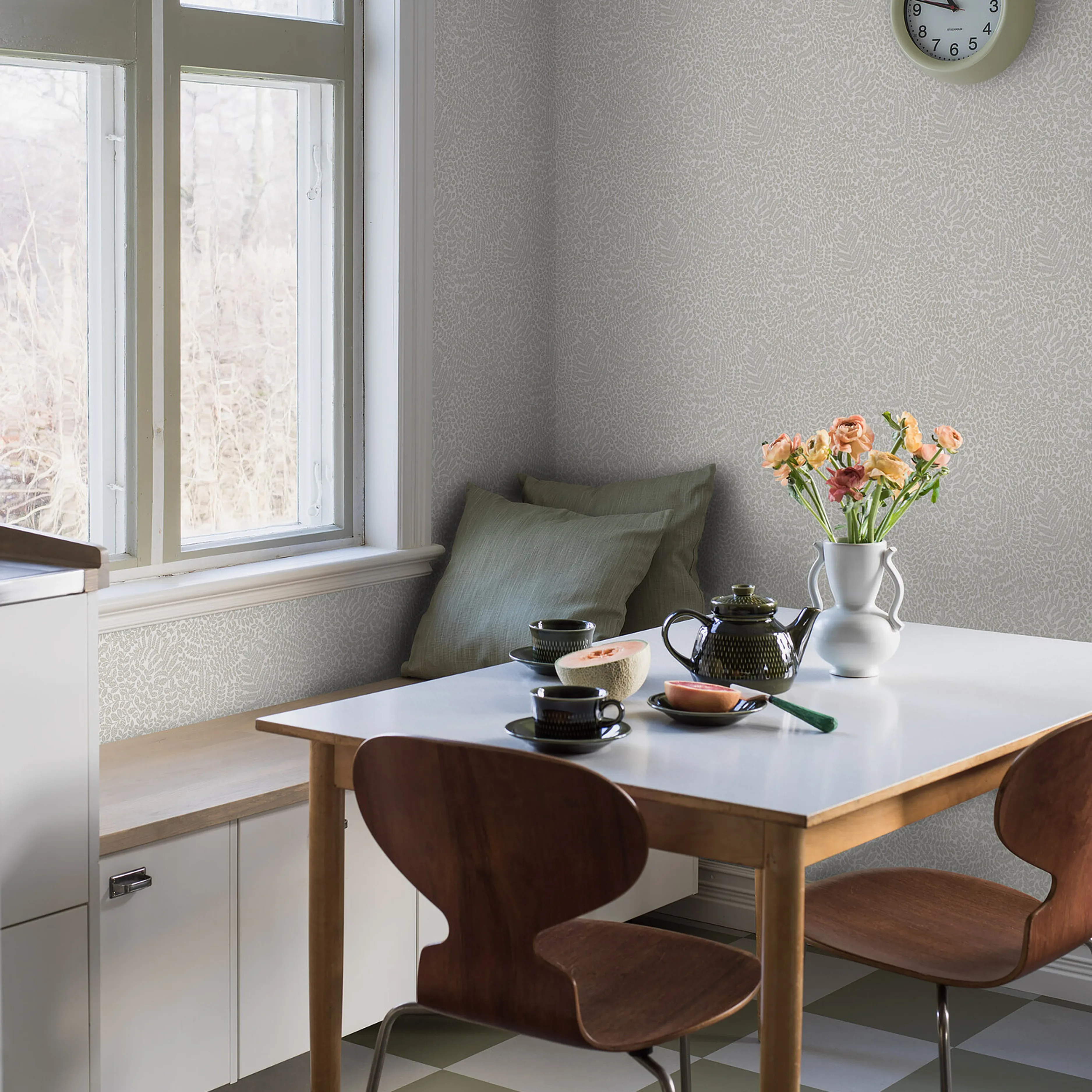 BLADVERK SAGE Schumacher Wallpaper wallpaper - SKU 2020