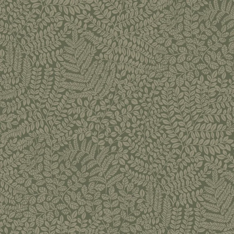 Schumacher BLADVERK wallpaper, color SPRUCE, SKU 2021