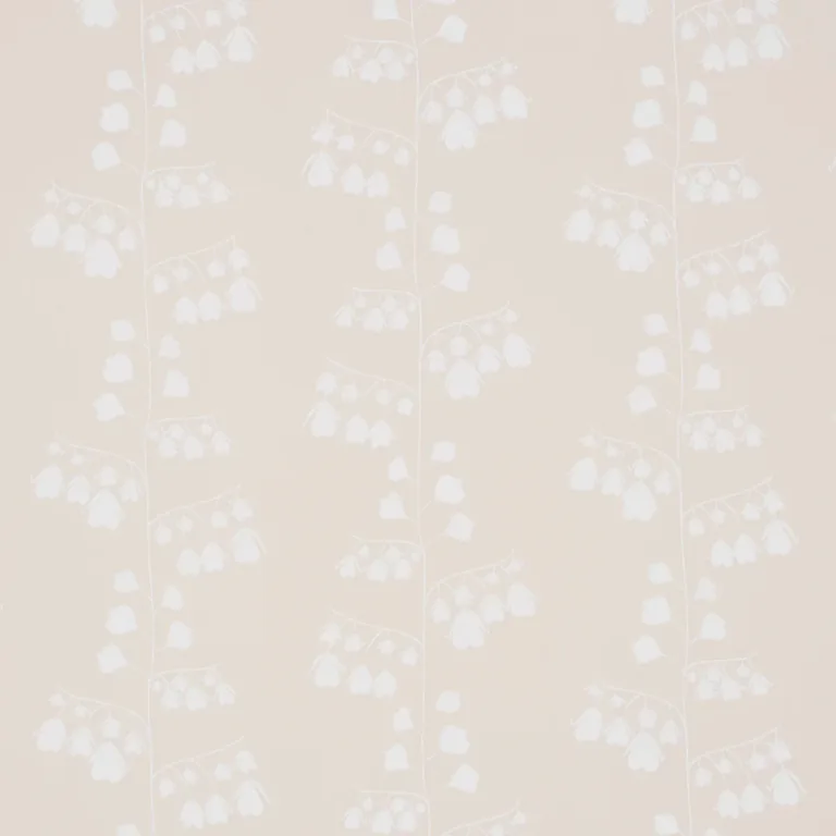 Schumacher BLEEDING HEARTS wallpaper, color NEUTRAL, SKU 5015860